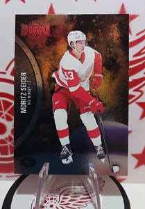 Moritz Seider 2021-22 Metal Universe Base RC #195 ~ Detroit Red Wings ~ - Picture 1 of 4