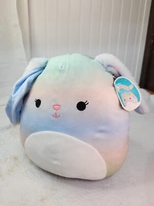 Squishmallow 12" Wu Easter Bunny Rabbit Stuffed Animal Squishmallows Plush NWT - Picture 1 of 7