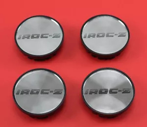 SET OF 4 NEW 88-90 CHEVROLET CAMARO IROC-Z Z28 16 INCH WHEEL HUB CENTER CAPS - Picture 1 of 8