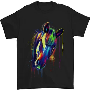 Camiseta para hombre A Watercolour Horse 100 % algodón - Imagen 1 de 2
