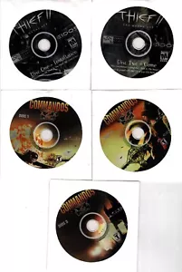 Commandos 2 Men of Courage & Thief II The Metal Age Pc New XP New Cd Roms Sealed - Picture 1 of 2
