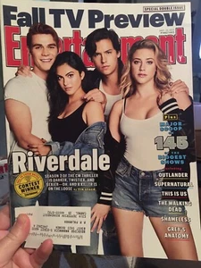 CW RIVERDALE Entertainment Weekly (EW) Cover 2017 FALL TV PREVIEW - Picture 1 of 2