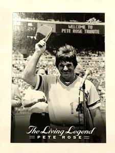 2012 The Living Legend Pete Rose MBA Baseball Trading Card Selection