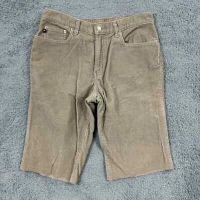 Pantalones Cortos De Colección Polo Ralph Lauren Saturday Para Mujer 10 Tostados Pana Corte Algodón 12" Foto 1 de 4