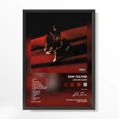 Don Toliver - Life of a Don Poster No Frame, Music Poster - Image 1 of 3