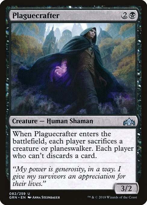 Plaguecrafter 1x  MtG Guilds of Ravnica SP/NM - Image 1 of 1