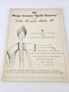 The Osage County Quilt Factory Take It and Make It Shadow Applique Quilt Pattern - Picture 1 of 6
