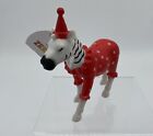 Circus Animal Toy Zebra Dressed In Red With Party Hat Pajamas Zoo