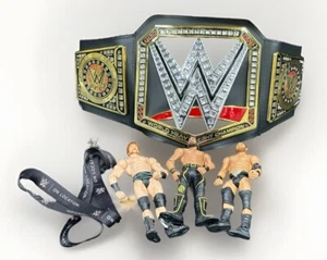 WWE Wrestling Figures Replica Belt And Lanyard - Picture 1 of 12