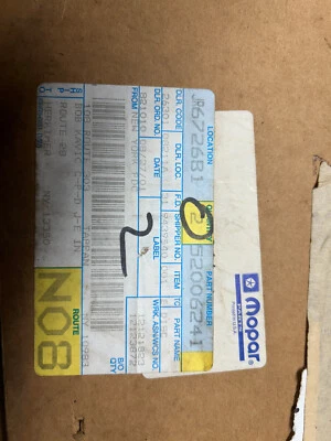 OEM Mopar 1992 1993 1994 1995 1996 Dodge Dakota Front Disc Brake Rotor 52006241 - Image 1 of 4