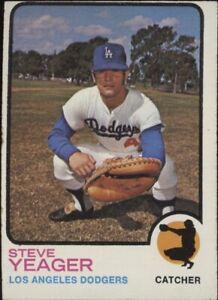 1973 Topps #59 Steve Yeager Rookie RC - Los Angeles Dodgers