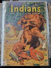 Indians #7 (1951) Vintage Fiction House Golden Age Comic Maurice Whitman FR