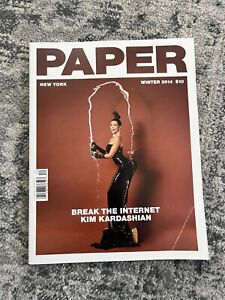 PAPER Magazine - Winter 2014 Kim Kardashian (Champagne Cover)