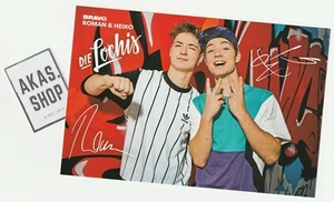 Die Lochis HE/RO BRAVO 2016 Autograph Card from German Magazine VERY RARE - Bild 1 von 2