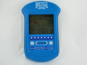 Bicycle Illuminated 2 In 1 Solitaire Handheld Blue Game Tested - Picture 1 of 7