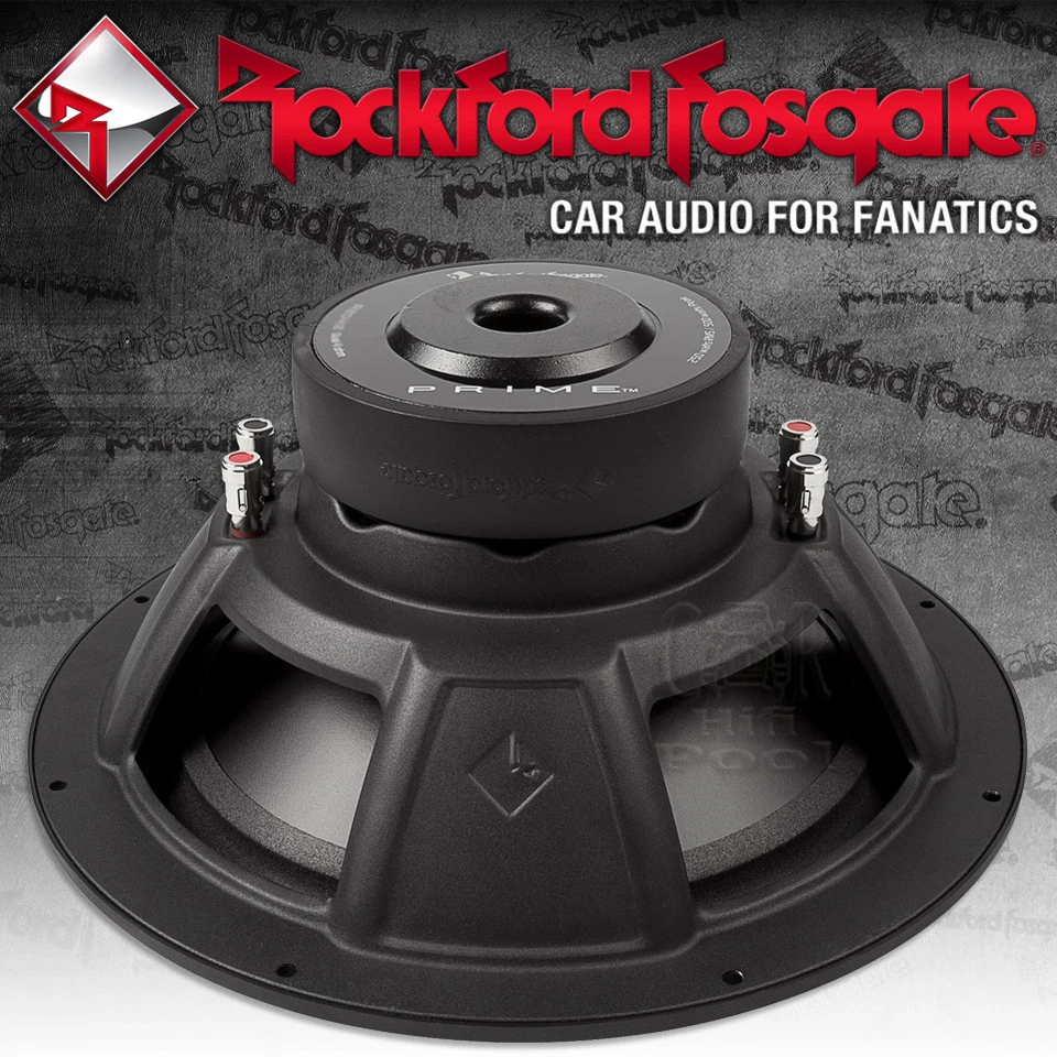 Rockford Fosgate Prime R2 R2D2-12 30cm Subwoofer 500 Watt Bass Woofer Chassis - Bild 1 von 1