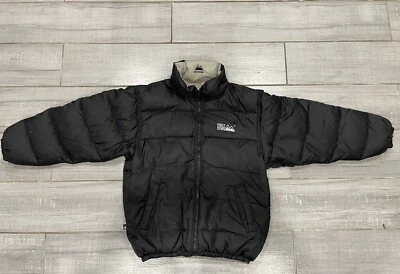 Vintage First Down Reversible Puffer Jacket M Color Black Heavy - Image 1 of 4