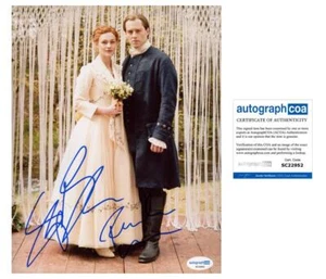 Richard Rankin & Sophie Skelton "Outlander" AUTOGRAPHS Signed 8x10 Photo B ACOA - Picture 1 of 3