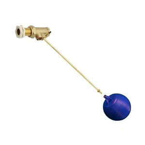 3/4" Part 1 Brass Float Valve & FLOAT High Pressure Water Tank Cistern Ball Cock - Picture 1 of 3