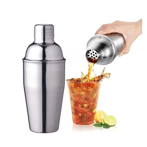 500ml Stainless Steel Cocktail/Martini Shaker Bartender Barware Mixer/Maker SL - Picture 1 of 10