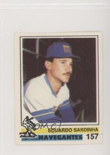 1988-89 Venezuelan Winter League Stickers Eduardo Sardinha #157