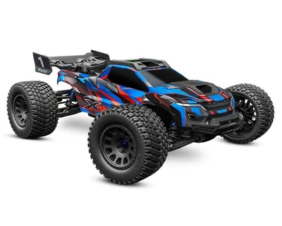 Monster Truck eléctrico sin escobillas Traxxas XRT Ultimate 8S RTR (azul) Foto 1 de 4
