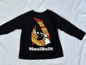 Maui Built Hawaii Double Sided Long Sleeve Toddler Size 3T - Picture 1 of 6