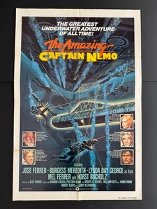 The Amazing Captain Nemo Original One Sheet Movie Poster 27 "x 41"  (1977) - Picture 1 of 3