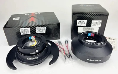 Buje de volante NRG + liberación rápida 650BK para RSX 02-06, TSX 04-14, TL RL 97-08 Foto 1 de 4