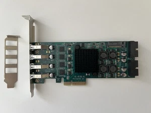 FebSmart FS-4C-U8S-Pro 20Gbps USB 3.0 Card, 4X Dedicated 5Gbps Channels, 8 Ports - Afbeelding 1 van 5
