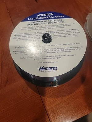 MEMOREX DVD+RW, 8x 4.7 GB 120 min, Standard Jewel Case, New Sealed  - Image 1 of 3