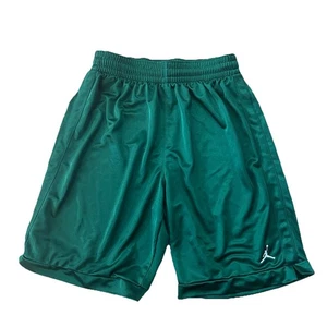Pantalones Cortos de Baloncesto Nike Jordan Medianos Brillo Deslumbramiento Poliéster Verde Jumpman - Imagen 1 de 9