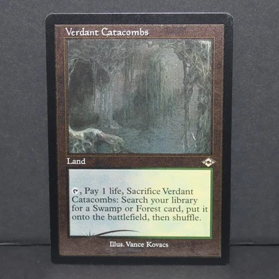 Verdant Catacombs - Etched Foil Retro Frame - MTG Modern Horizons 2 - NM - Image 1 of 4