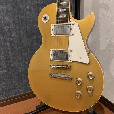 Guitarra Eléctrica GRECO Les Paul Tipo Tapa Dorada Hecha en Japón Usada De Japón Foto 1 de 4