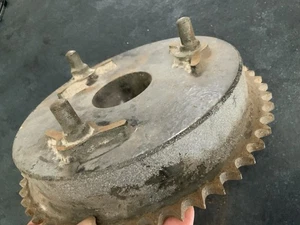 NORTON DOMINATOR / ATLAS REAR BRAKE DRUM AND SPROCKETS - Picture 1 of 4