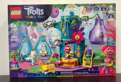 LEGO Trolls World Tour Pop Village Celebration Trolls (41255) Tree House Set Toy - Image 1 of 4