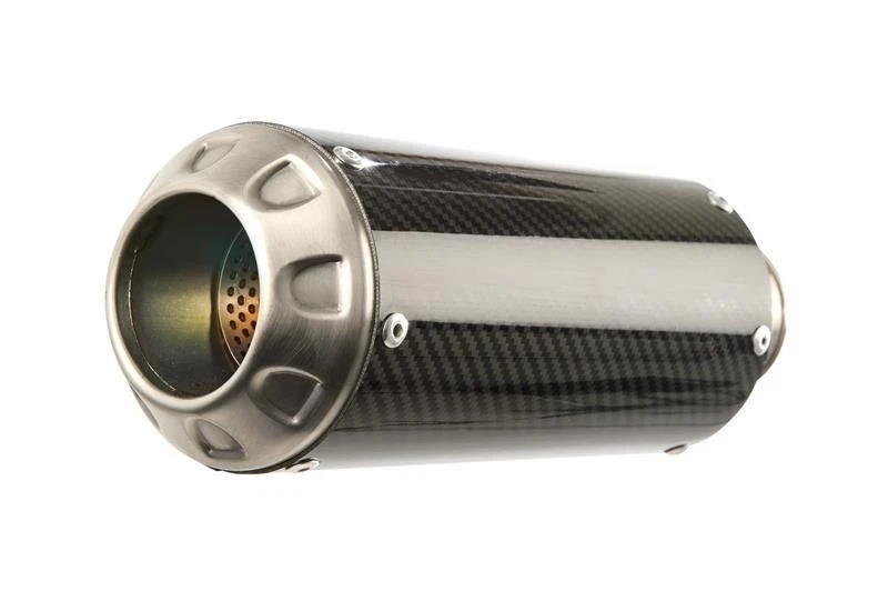 GSXR 1000 2017-2018 Hotbodies MGP fibra de carbono/SS tapa escape antideslizante 61701-2404 Foto 1 de 1