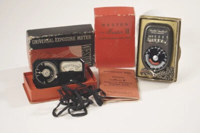 Medidores de Luz Weston, Universal & Master 2, 2 metros ofrecidos, reducidos Foto 1 de 4