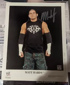 Foto promocional firmada por Matt Hardy WWE 8X10 - Imagen 1 de 1