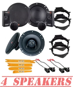 Cerwin Vega 6.5" 300W Coaxial & Component Speakers for 2007-13 Sierra/Silverado - Picture 1 of 10