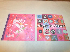Tested ! Lot 2 CD Hugs & Kisses/I Love You Rock Romantic Anniversary Music Card - Picture 1 of 7
