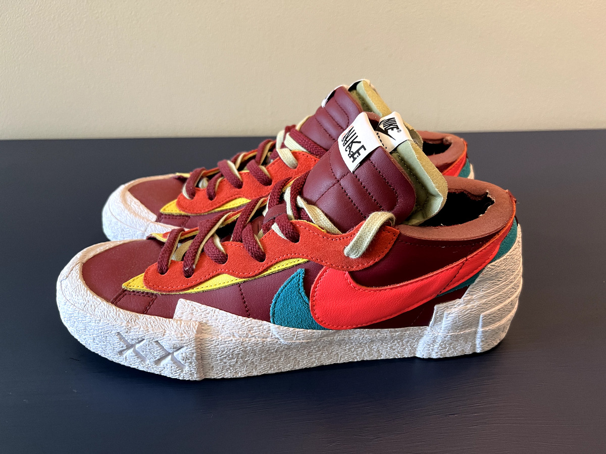Nike KAWS x sacai x Blazer Low Team Red for Sale Nike KAWS x sacai x Blazer Low Team Red for Sale