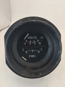 1975-1978 DATSUN NISSAN 280Z GAS FUEL LEVEL DASH CENTER GAUGE VOLTAGE VOLTMETER - Picture 1 of 16