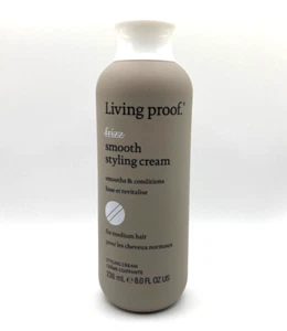 Living Proof No Frizz Smooth Styling Cream ~ 236ml Full Size ~ RRP £36 ~ NEW - Picture 1 of 3