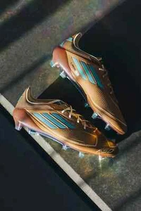 BNIB adidas F50 Elite Messi x Bad Bunny FG Bronze US 11.5 UK 11 EU 46 IH7336 - Picture 1 of 6