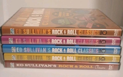 Ed Sullivan's Rock and Roll Classics Vol. 3,4,5,6. & Bonus DVD NEW. See Pictures - Image 1 of 4