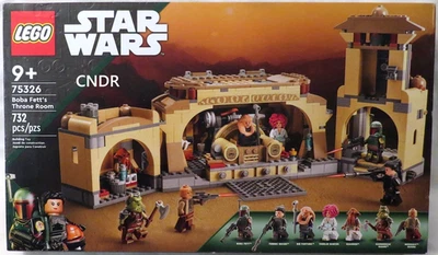 Lego Star Wars CONJUNTO LACRADO 75326 Sala do Trono de Boba Fett com 7 Minifiguras *LEIA* - Imagem 1 de 4
