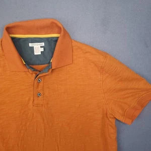 Polo catalizador dobladillo capa algodón naranja especia L Carbon2Cobalt para hombre *DEFECTUOSO - Imagen 1 de 12