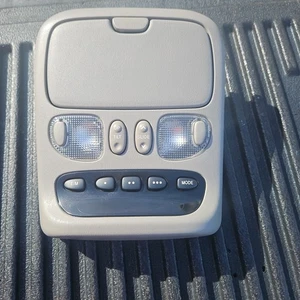 2001-2007 Toyota Sequoia Overhead Console Display/ Dome Light/ Sunroof Switches - Picture 1 of 8