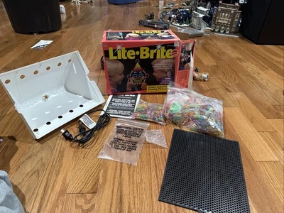 Vintage Milton Bradley LITE BRITE 1993 1994 , Pegs!  Original Box - Image 1 of 4